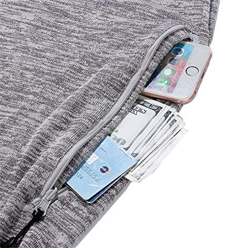Ulalaza Infinity Scarf with Hidden Zipper Pocket Lightweight Travel Wrap for Women Girls — view 3