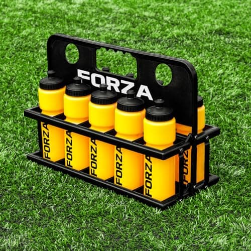 FORZA 10 Water Bottles & Carrier [750ml] - BPA Free Plastic - Variety Of Colours (Yellow) — view 2