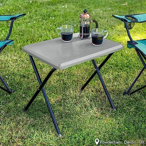 Trail Small Folding Camping Table, Grey — view 2