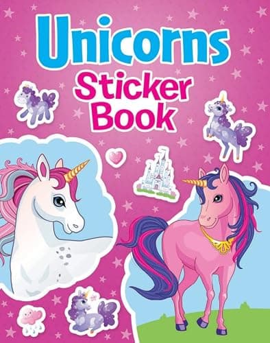 Anila's Unicorn Activity Pack with Colouring Books, Sticker book, Stationery Set, Colouring Pencils & 100 Reusable Stickers.(Perfect for children aged 3-8). (Unicorn) — view 6
