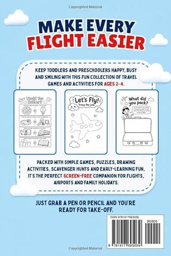 Airplane Games: Toddler & Preschool | Games & Activities for 2, 3 and 4 year olds | Travel Days just got Easier! (Travel Games) — view 2