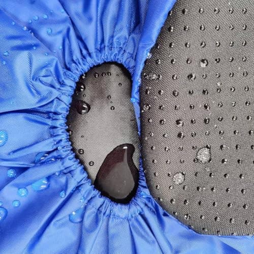 Qxckyag Shoe Covers 5 Pairs Reusable Waterproof Dustproof for Travel Use — view 4