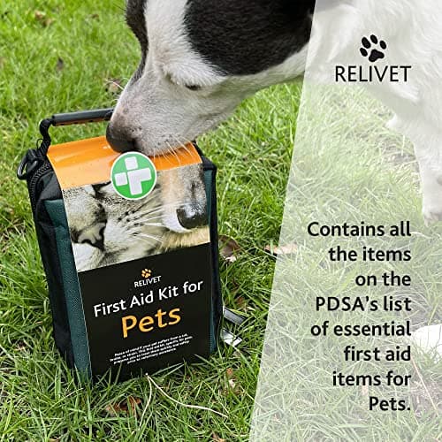 Reliance Medical Pet First Aid Kit - Essential Care for Dogs and Cats, Ideal for Travel, Camping, Home Use, Includes Saline, Bandages, Durable Rip-Stop Fabric Bag, 1 Kit — view 5
