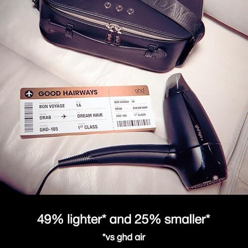 ghd Flight+ Portable Travel Hair Dryer, Lightweight, Dual Voltage 1600W — view 4