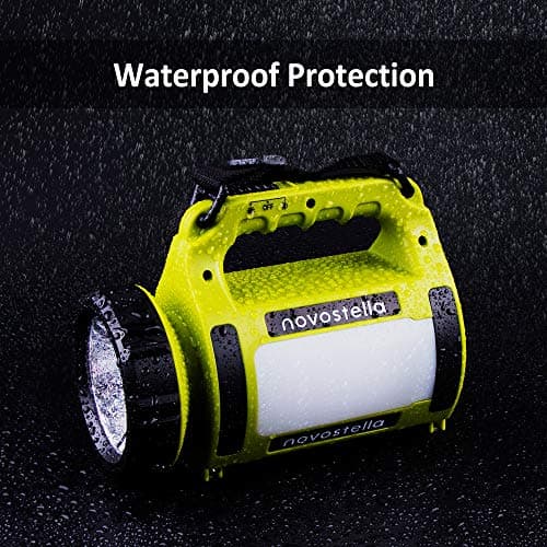 Rechargeable LED Lantern Torch Bright Camping Light Outdoor Flashlight — view 3