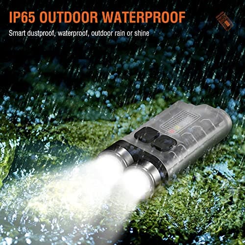 BORUIT V3 Small Torch Led Super Bright 1000 LM with 365nm UV Black Light — view 5