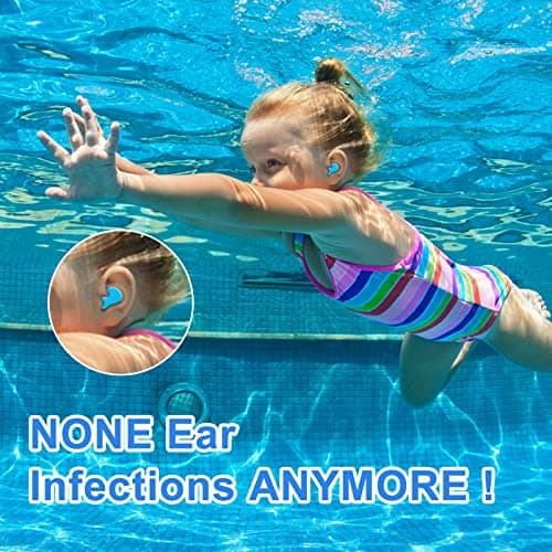 30 Pairs Soft Silicone Ear Plugs for Sleeping, Reusable Earplugs for Kids Adults, Moldable Ear Plugs for Swimming, Concert, Airplane — view 3