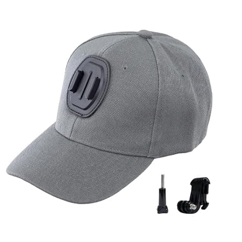 Navna Baseball Cap With Camera Mount For Action Cameras, Compatible With SJCAM, Head Mount Hat, Camera Baseball Cap, Essential Accessory For Outdoor Sports Enthusiasts