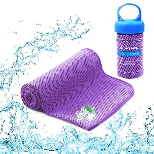 YQXCC Cooling Towels, 120x30 cm, Ice Cool Microfibre Towel for Neck