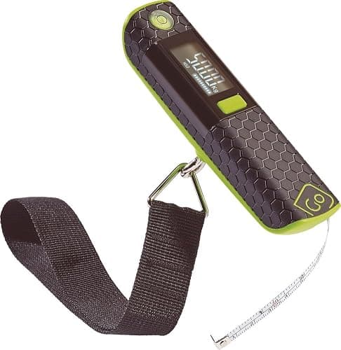 Go Travel Ultra Digital Luggage Scale, 50kg Capacity with Strap, Backlight