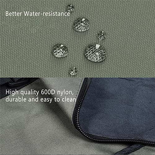 CamGo 20 Inch Folding Bike Bag - Wear-Resistant Bicycle Travel Case Outdoors Bike Transport Bag for Cars Train Air Travel (Army Green, 20 inch) — view 6