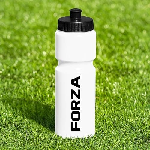 FORZA 750ml Sports Water Bottle | BPA-Free Water Bottles with Durable, Easy-Squeeze Design – Multiple Colours Available (Pack of 1, White)