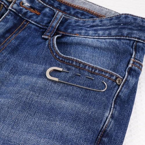 Erpmlyo Giant Safety Pins 3 Inch - 20 PCS Coilless Pins for Craft Projects — view 2