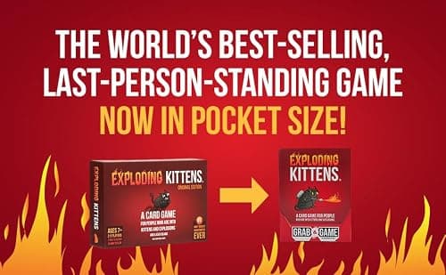Exploding Kittens Grab and Game, 2-4 Players, Ages 7+, pocket version — view 4