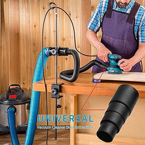 3 Pcs Universal Vacuum Adapter,Vacuum Clearner Adapter for Power Tools,Sander Dust Extraction Hose Adaptor for Makita Random Orbital Sander, Jigsaw, Circular Saw Reducer (26.5mm,32.5mm,34.5mm,40.5mm) — view 2