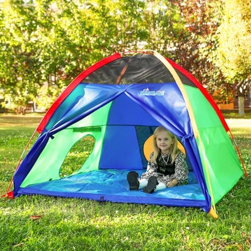 NARMAY® Play Tent Easy Fun Dome Tent for Kids Indoor / Outdoor Fun - 152 x 152 x 111 cm — view 4