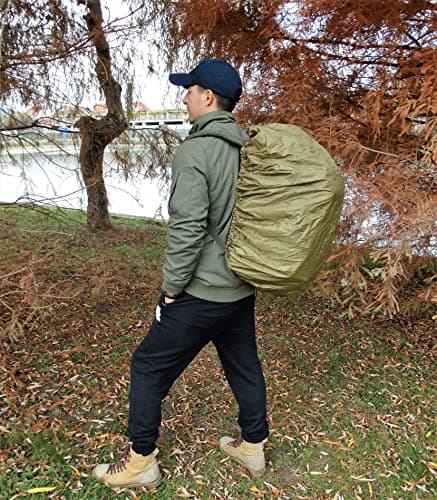 Mil-Tec BW Backpack Rain Cover Coyote — view 3
