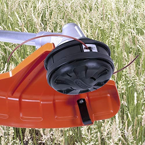 Oregon 559059 Lightning Load Pro Tap and Go Bump Fit Universal Trimmer Head, Fits Most Straight Shaft Strimmers Over 33cc, Cream & Duoline 295368E Trimmer Line for Over Grown Grass and Weeds — view 4