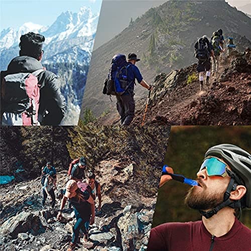 DTnewsun Hydration Bladder 2L Leakproof Water Reservoir,Leak Proof Water Reservoir with Insulated Hose,for Hydration Pack for Cycling, Hiking, Running, Climbing, Biking (L) — view 6