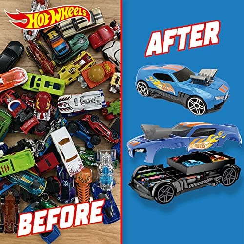 Hot Wheels Storage 2in1 Race N' Haul Car Carry Case Transporter — view 5