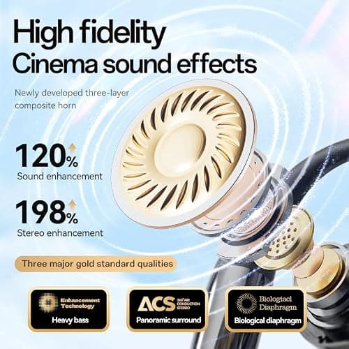 ePalZoneXP Wireless AI Translation Earbuds, 150 Languages, Open-Ear Bluetooth Sport Headphones, Long Battery Earphones, Clear Audio, Two-Way Real-Time Translator, Workout & Travel UK (White) — view 4