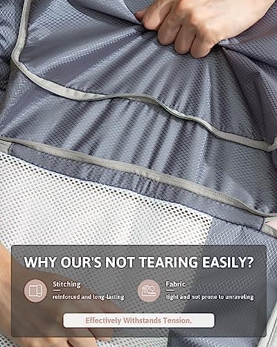 Meowoo 7-Piece Compression Packing Cubes for Luggage, Travel Organisers — view 4