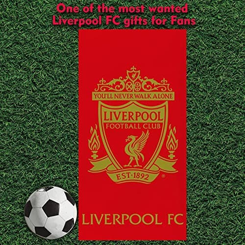 Liverpool Bath Beach Towel 100% Cotton – LIMITED EDITION GOLD CREST — view 3
