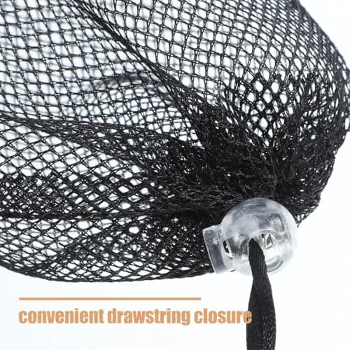 TOPPERFUN Dance Shoe Bag Drawstring Shoe Organizer Mesh Storage Pouch — view 3