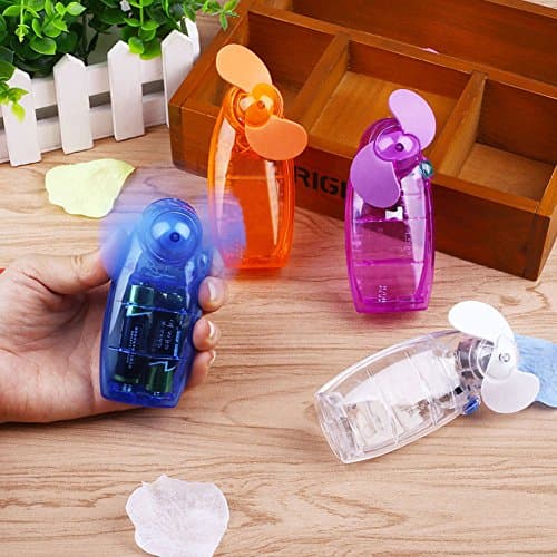 Steellwingsf Portable Mini Handheld Battery Powered Travel Outdoor Cooling Fan Cooler Gift — view 3