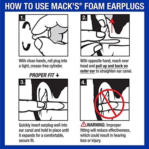 Mack'S Ultra Safesound Ear Plugs (5-Pair Box) — view 6