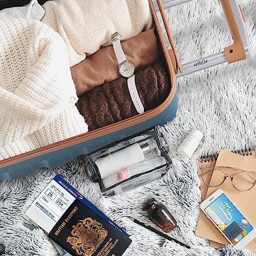 Flight Knight Cabin Suitcase 55x35x20, Carry On for Over 100 Airlines Like Ryanair, EasyJet, British Airways, Virgin Atlantic Lightweight Small Durable Cabin Bag, ABS Hard Shell, Hand Luggage — view 6