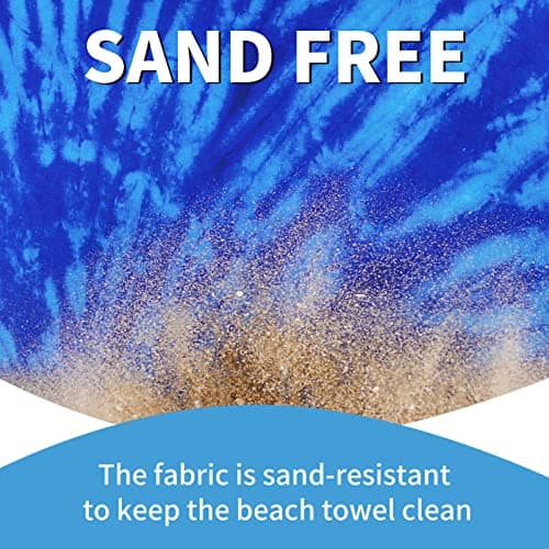 Haleey 2 Pack Microfiber Lightweight Beach Towel 180x80 Extra Large Thin Sand Free Towels Travel Swim Pool Yoga Gym Camping for Adults Beach Essentials Accessories Vacation Gift — view 5