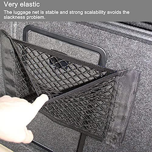 EINESIN Car Boot Storage Net, Elastic String Net Mesh, Car Back Rear Trunk Seat Mesh Net, Various Sizes And Specifications — view 5