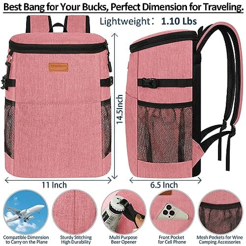 Vankor Camping Cooler Backpack Insulated Waterproof — view 3