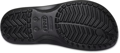 Crocs Unisex Crocband Flip Flip Flops, Black Slate Grey, 7 UK Men/ 8 UK Women — view 6