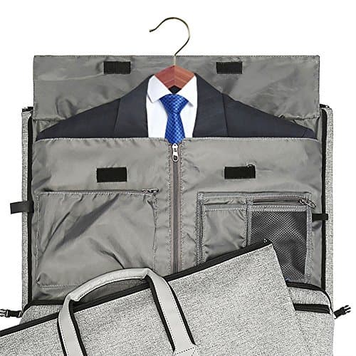 Modoker 45L 2-in-1 Convertible Garment Bag with Shoulder Strap — view 3