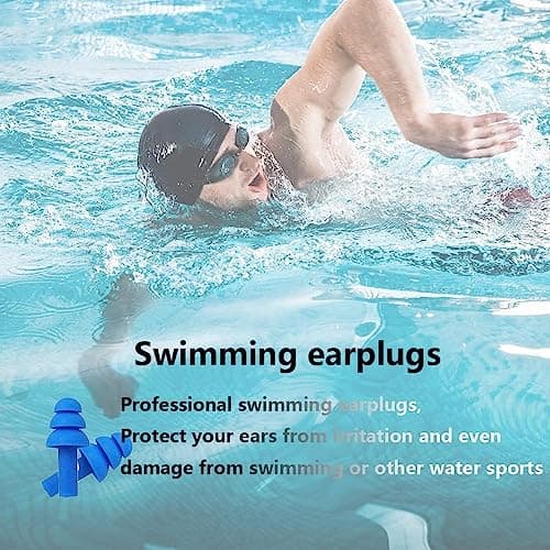 DERDOUT - Ear Plugs for Sleep – Super Soft, Reusable Hearing Protection in Flexible Silicone for Noise Reduction & Flights - 10 Pairs — view 5