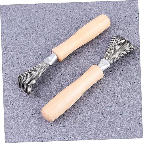 3pcs Hair Brush Cleaner Claw Wood Comb Cleaning Rake — view 5