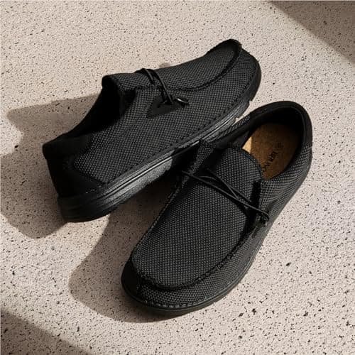 Bruno Marc Men's Slip-on Loafers Shoes,Size 10,Black,BLS211 — view 6