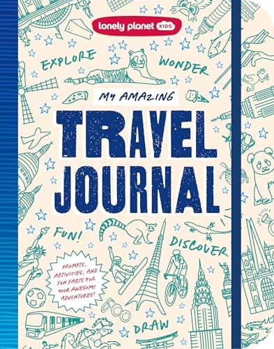 Lonely Planet Kids My Amazing Travel Journal: Write, Draw, Play Games & Capture Special Memories | Packed with Activities & Prompts | Keeps Kids Entertained During Travels