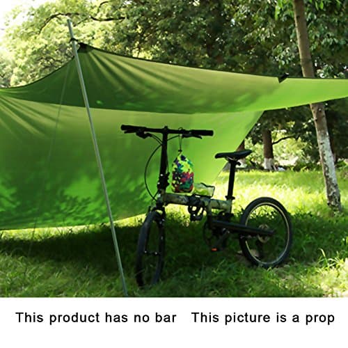 Mamamax 3mx3m Hammock Rain Fly Tent Tarp Waterproof Windproof Camping Tarp Army Military Combat Basha Shelter Poncho Camo Portable Sunshade for Outdoor Travel Beach — view 5