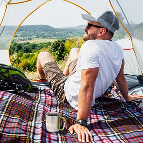 Milestone 200ml Stainless Steel Carabina Carabiner Mug Tea Cup Camp Camping Hiking Travel Picnic — view 4