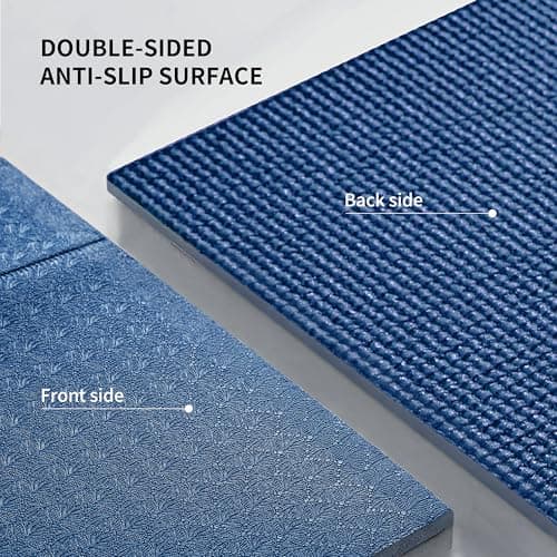 PROIRON Foldable Yoga Mat 4mm, Portable Folding Exercise Mat for Travel, Non Slip Yoga Matt for Women, Excercise Mat for Gym Home, Pilates, Workout, Fitness, Stretching, Lightweight & Small — view 4