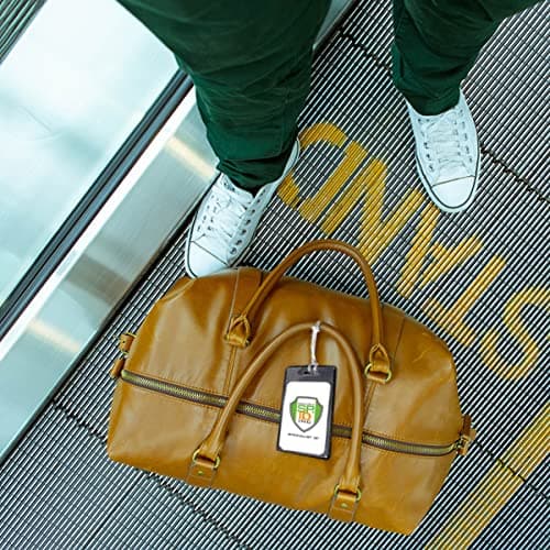 Specialist ID 5 Pack Of Slim And Sturdy Backpack/Luggage Id Bag Tags With Worm Loops One Size Black — view 2
