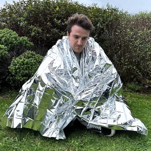 Value Aid Adults Foil Blanket 12 Pack — view 2