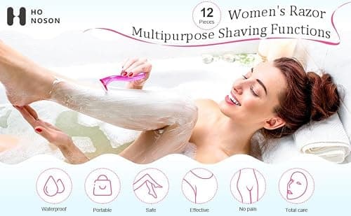 Bikini Razor for Women, 6 Pack Trimmer, Disposable Bikini Razors — view 4