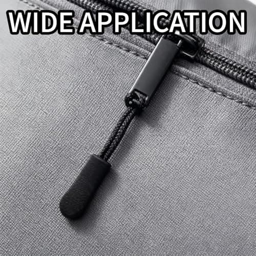 Verazquy 30Pcs Zipper Pulls - Non-Slip Zip Repair Kit - Universal Zip Puller Replacement for Backpacks, Luggage, Jackets, Gear. — view 5