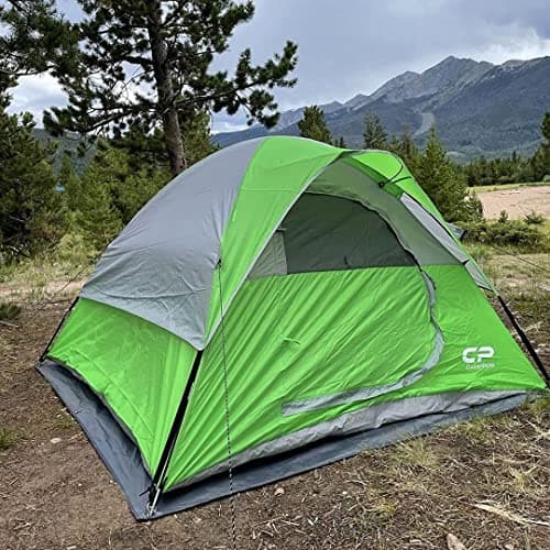 CAMPROS CP 3-4 Person Camping Tent Waterproof, Lightweight Dome Tent with Rainfly, Mesh Windows and Ventilation, Easy Setup Family Tent for Camping, Festivals, Hiking and Outdoor Adventures — view 6