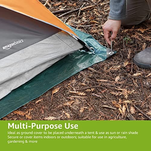 Amazon Basics Tent Camping Tarp — view 3