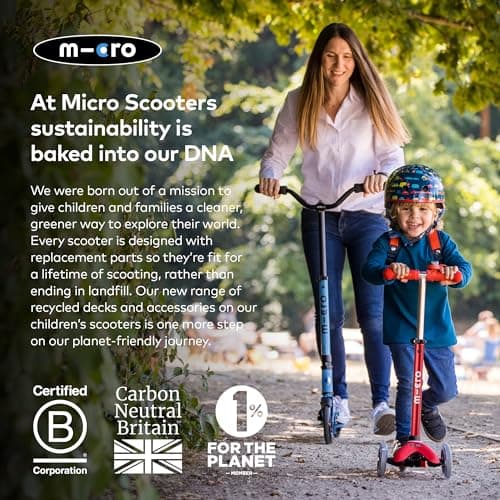 Micro | Suitcase Scooter | Eazy Ride On Trike Suitcase for Kids | Toddler Flight Essential | Foldable & Lightweight | Holiday Stroller | 18 months+ | Blue — view 6